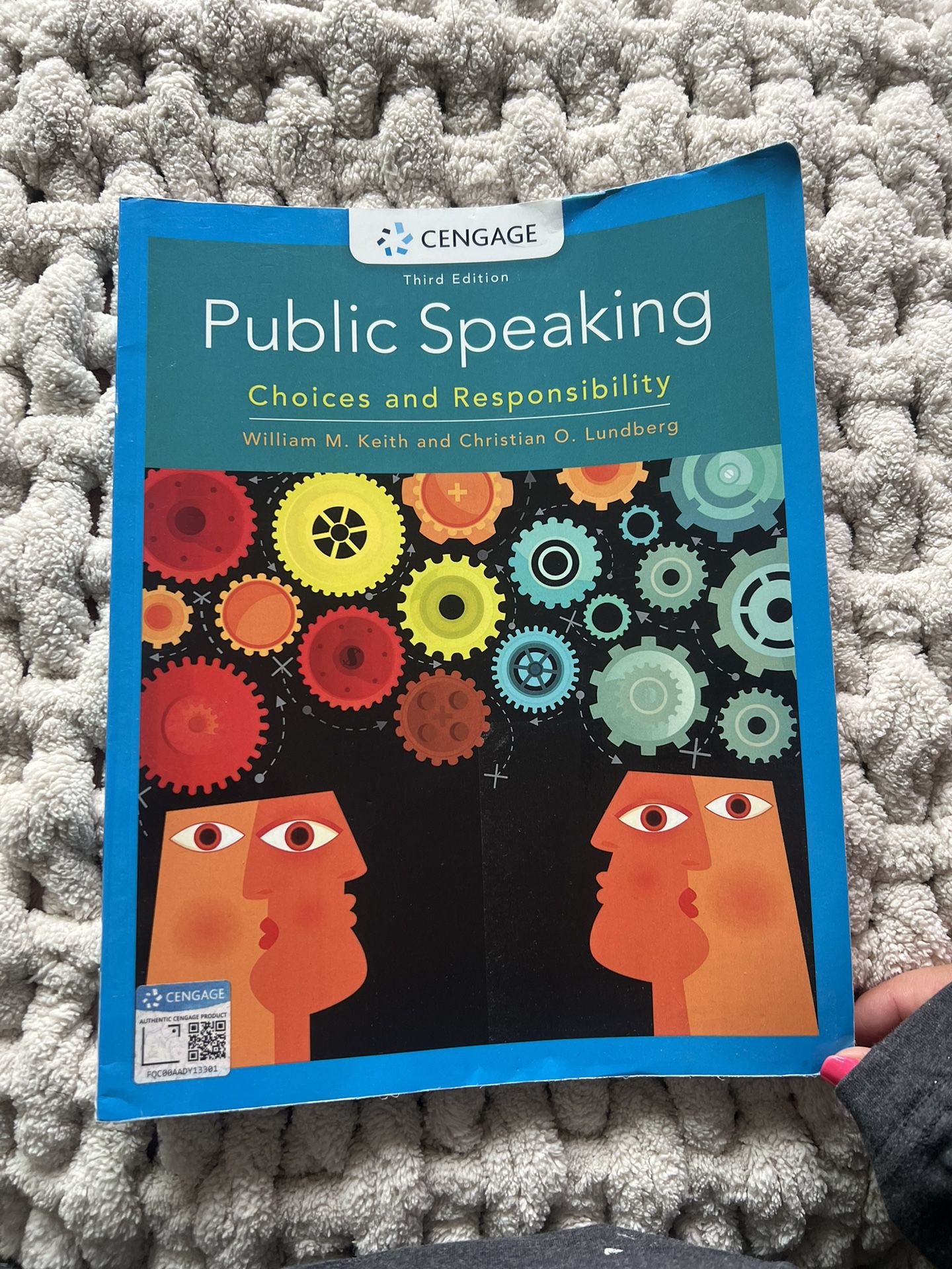 Cengage Public Speaking, Choices And Responsibility Third Edition