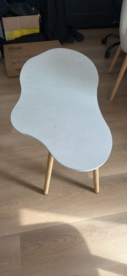 White coffee table