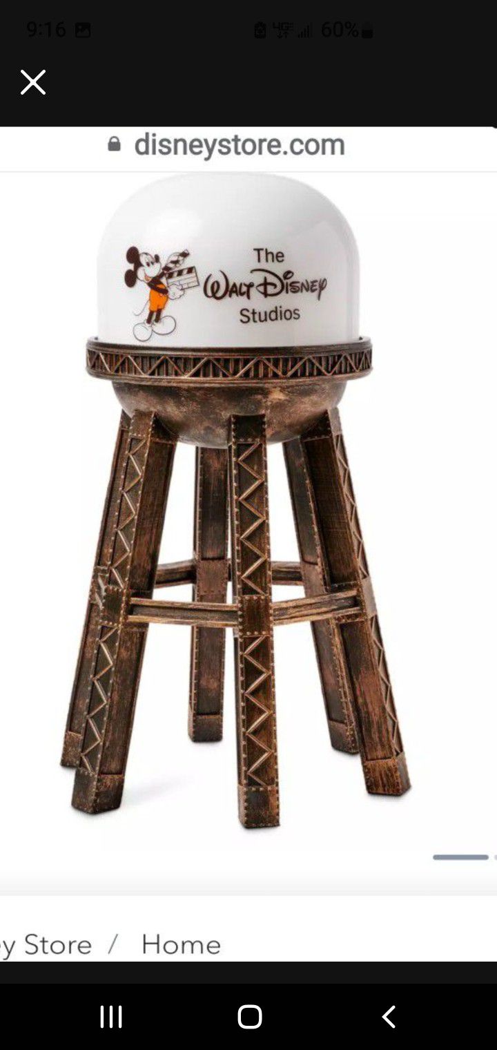 New Walt Disney Studios Lamp