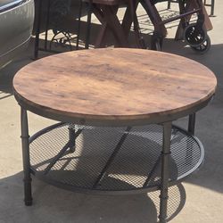 42 inch round wooden table