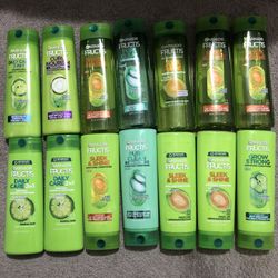 14 Garnier Fructis Shampoo & Conditioner 