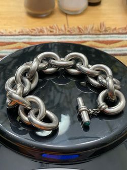 Unique Solid Silver Bracelet