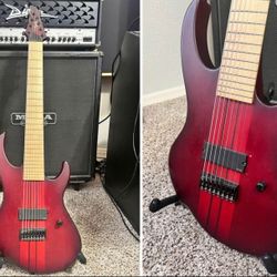 Rare Argile 8-String Interceptor w/Maple Neck