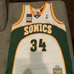 Ray Allen Seattle SuperSonics Jersey