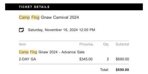 Camp Flog Gnaw Passes