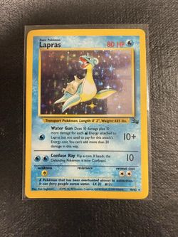 Pokemon, Lapras (10) - Fossil