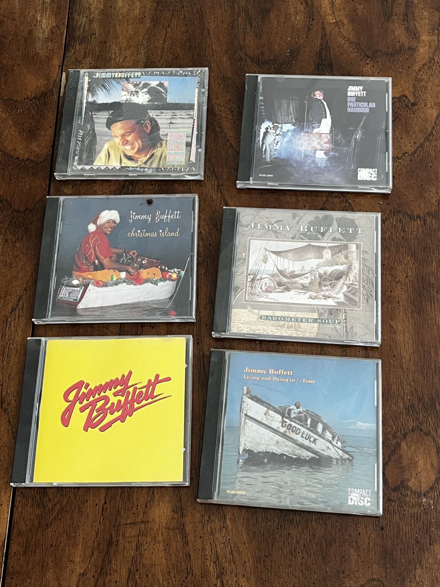Jimmy Buffet CDs 