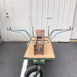 Antique rowing machine