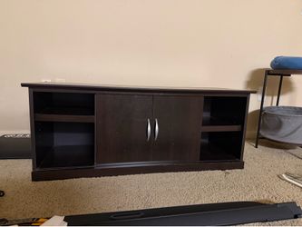 Dark Wood TV stand