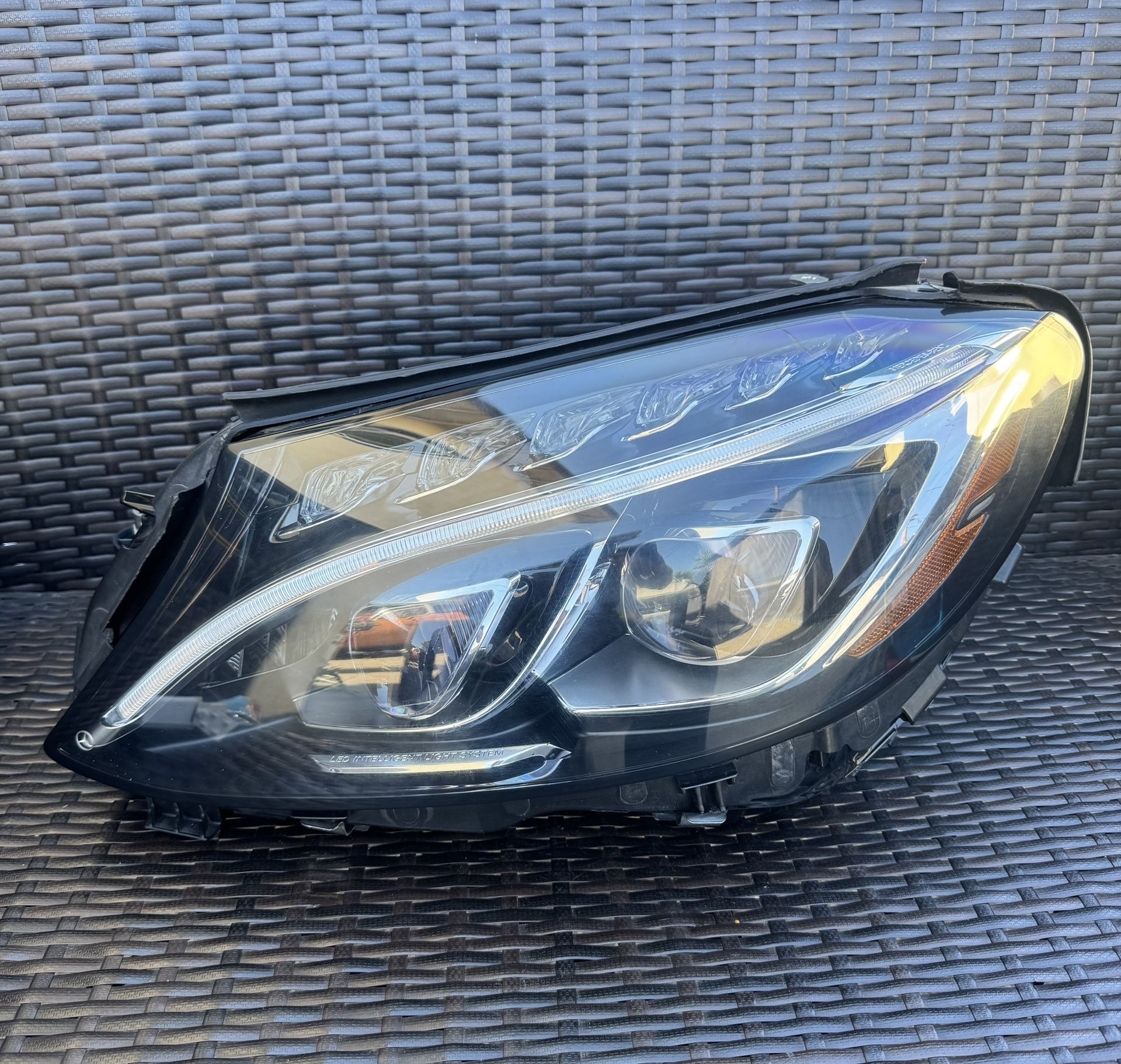2015 2016 2017 2018 Mercedes-Benz C300 C43 C63 Left Driver Side Full LED Headlight Shell OEM A(contact info removed)