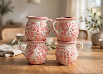 $5 each Talavera pink cups