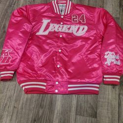 Kobe Bryant jacket pink