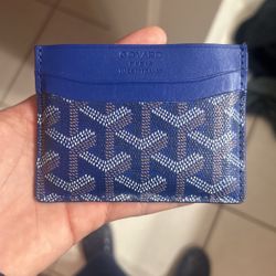 GOYARD SAINT SULPICE SKY BLUE CARD HOLDER