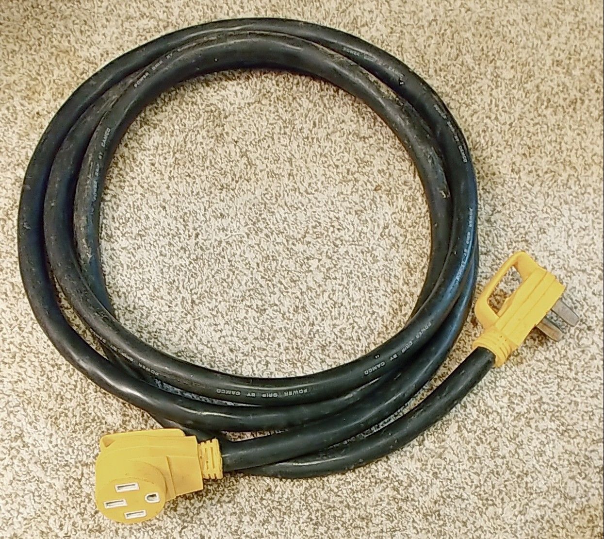 RV extension cord