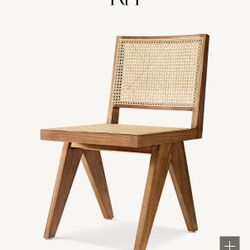 RH JAKOB CANE DINING SIDE CHAIR