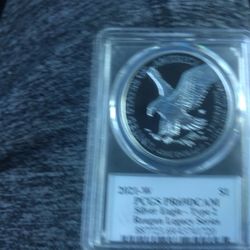 Silver Eagle Deep Cameo