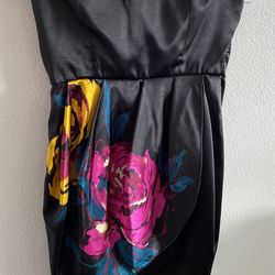 Small Black Floral dress  