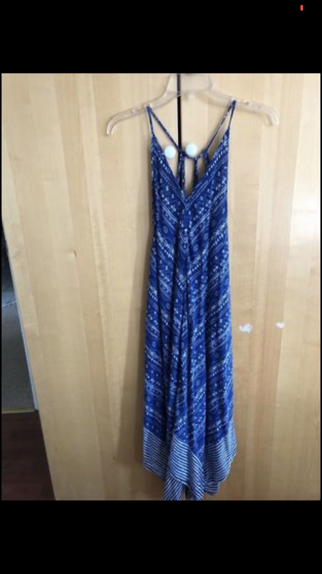 Dress Blue & White