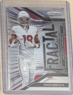 Marvin Harrison Jr. Prizm Fractal