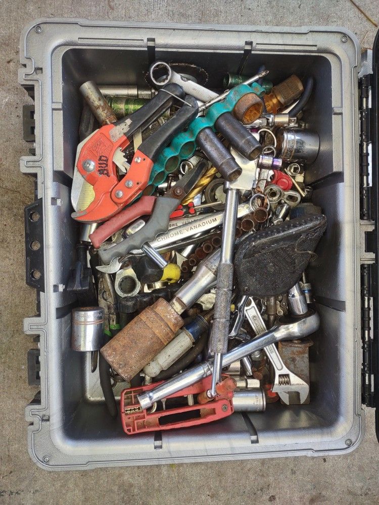Tool Box Complete With Tools Inside