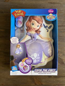 New Sofia Princess Wall Light Girls Bedroom Decor 