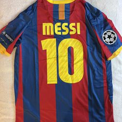 Messi Barcelona Retro 2011 Jersey 