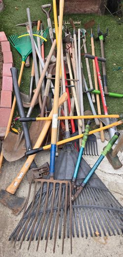 Assorted Garden Tools $10.00 EACH CASH