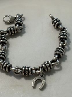 James Avery Sterling Silver Bracelet with Charm