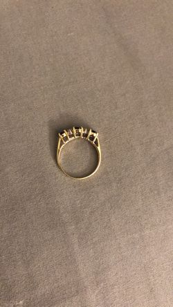14K Yellow Gold Engagement Ring Thumbnail