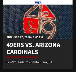 49er 2026 tickets