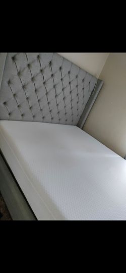 Headboard and frame