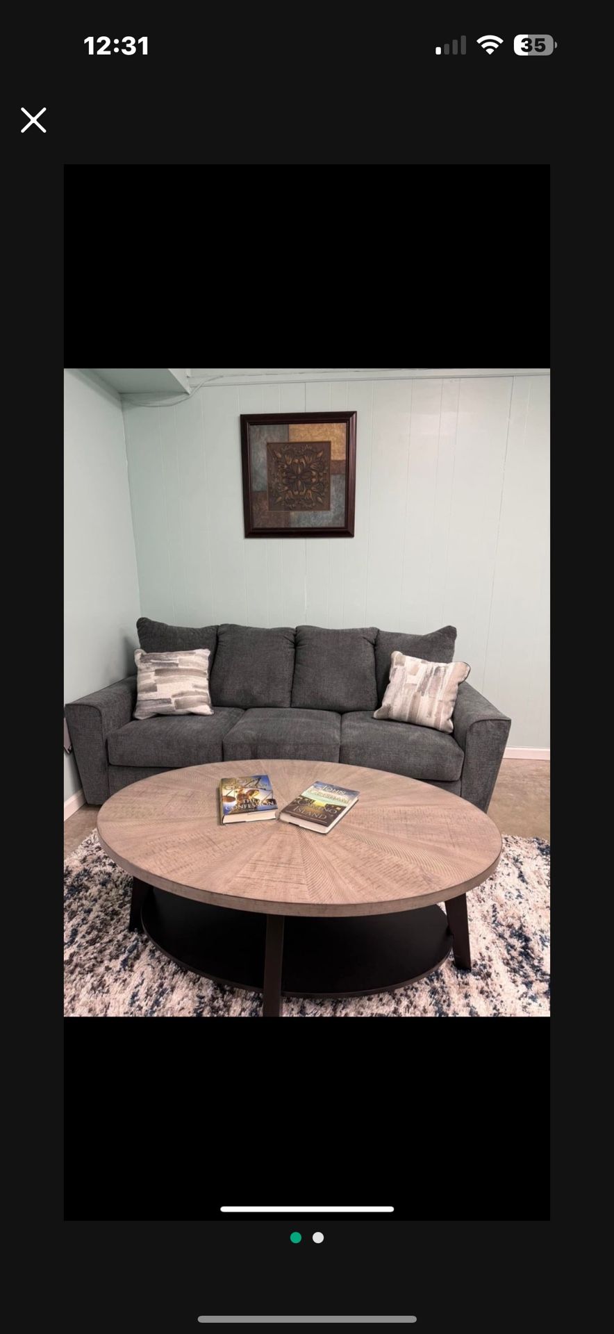 Stairrat Sofa and Loveseat Set