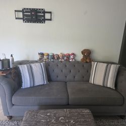 Amazon Stone And Beam Couch (Color: Slate)