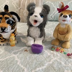 Fur Real Tiger, Dog, Kangaroo