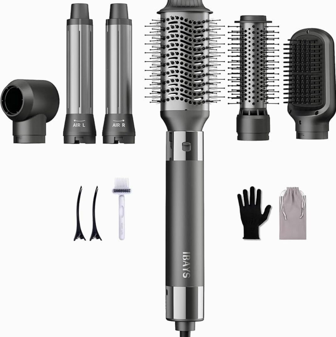 Hair Dryer Brush 6 in 1 Professional Hot Air Styler