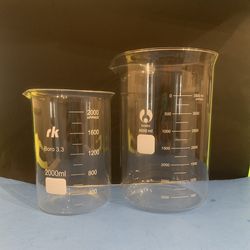 Scientific beaker laboratory medical