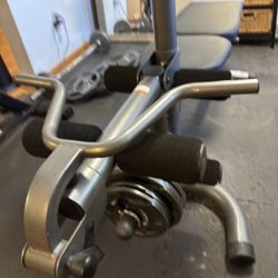 Fitness Gear Olympic Weight 300lb n Adjustable Bench n Rack