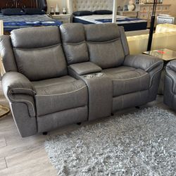 Glider Reclining Loveseat 