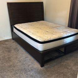Queen Size Mattress And Bed Frame