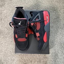 Black And Red Jordan 