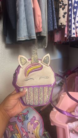 Cupcake unicorn purse