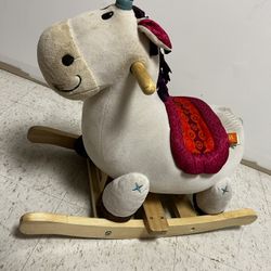 Plush Rocking Unicorn – $10