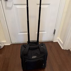 Samsonite Wheeled Underseater Suitcase Small Luggage Black