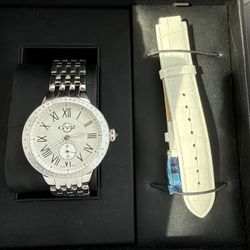Gv2 Astor 50 Bezel Diamond Watch Never Worn 
