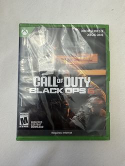 ~ BRAND NEW XBOX ONE XBOX SERIES X CALL OF DUTY BLACK OPS 6 VIDEO GAME ~
