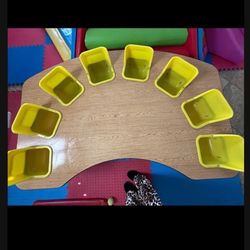 Preschool table Six seat