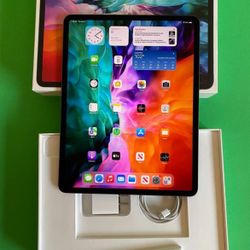 Apple iPad Pro 12.9” 4th Generation 256GB With Keyboard, Pen And Accessories
