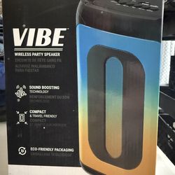 Brand new unopened Bosbos Vibe wireless party speaker