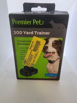 Premier pet 300 yard remote trainer cheap