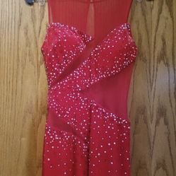 Red Prom dress 